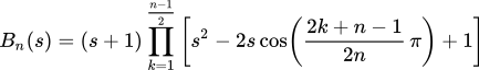Butterworth factor